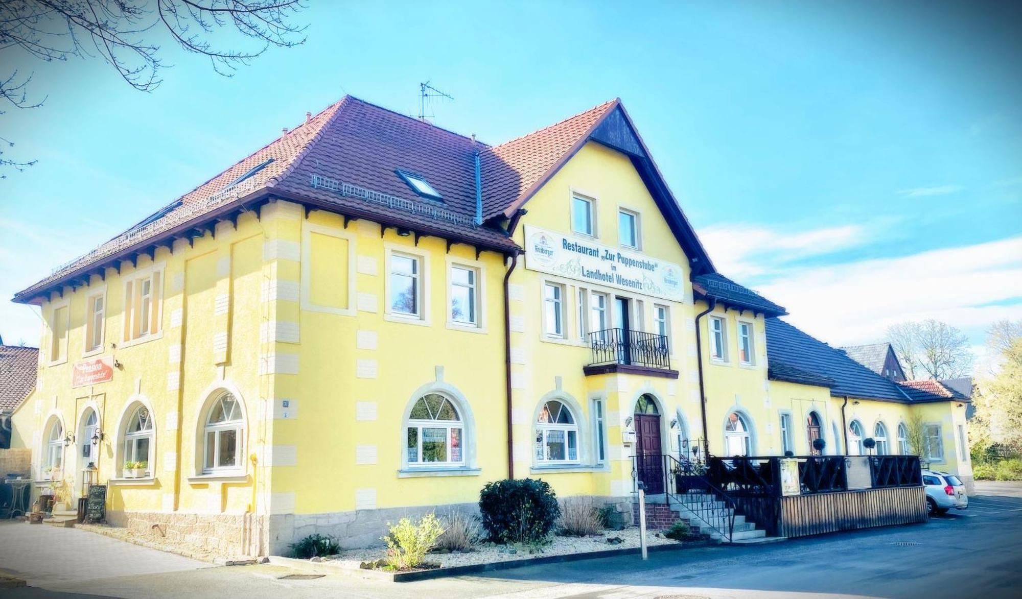 Restaurant Und Pension Zur Puppenstube Штольпен Экстерьер фото