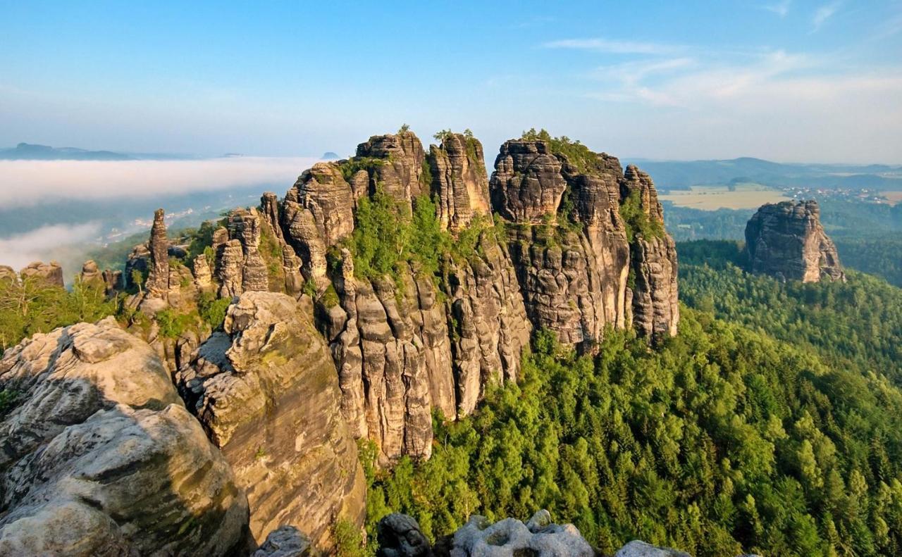 Restaurant Und Pension Zur Puppenstube Штольпен Экстерьер фото